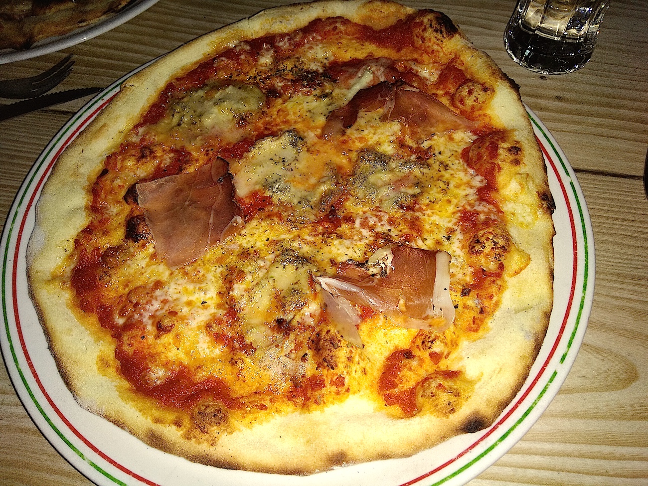 Pizza Marysa au feu de bois