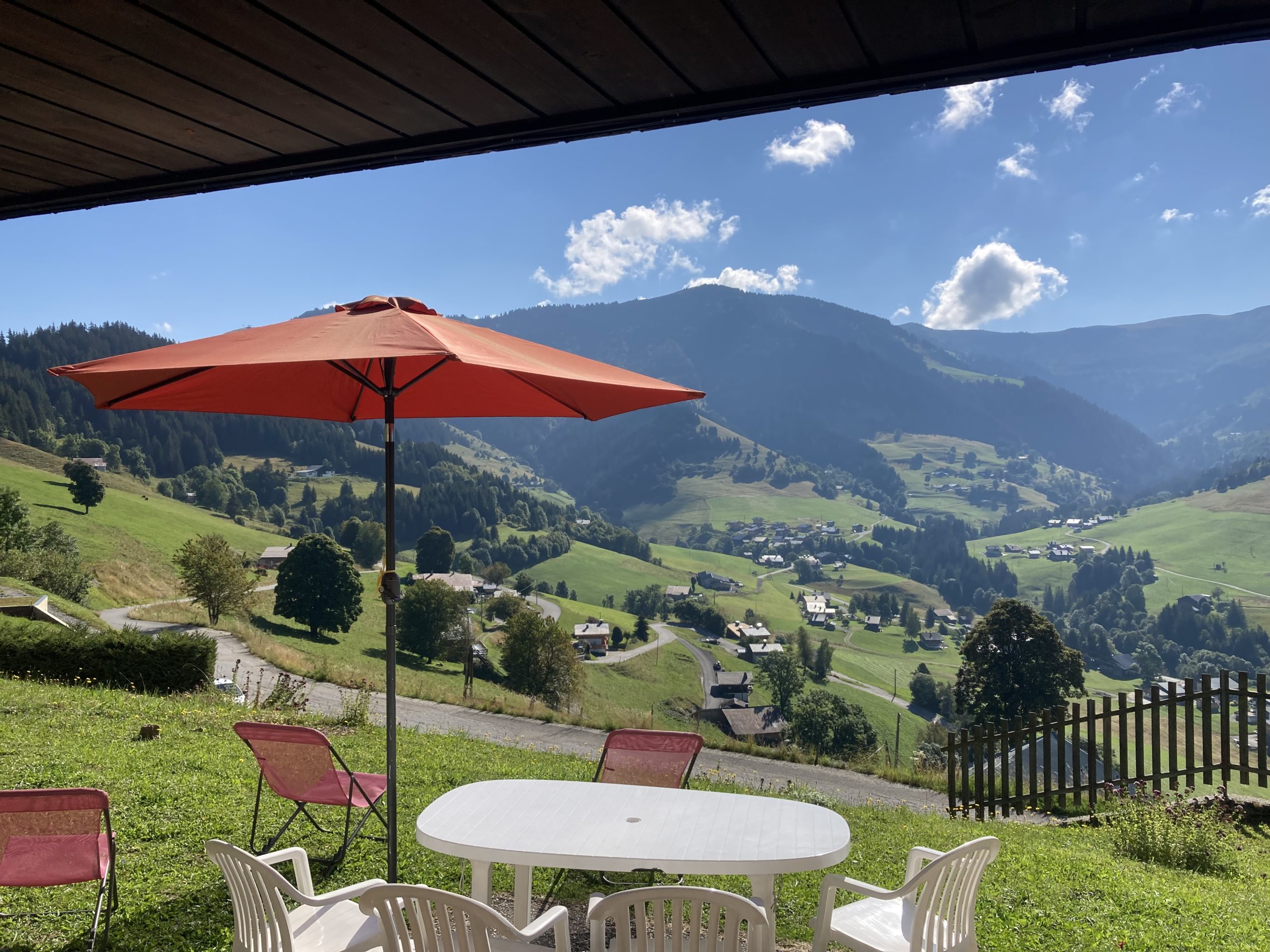 Terrasse chalet Lachat