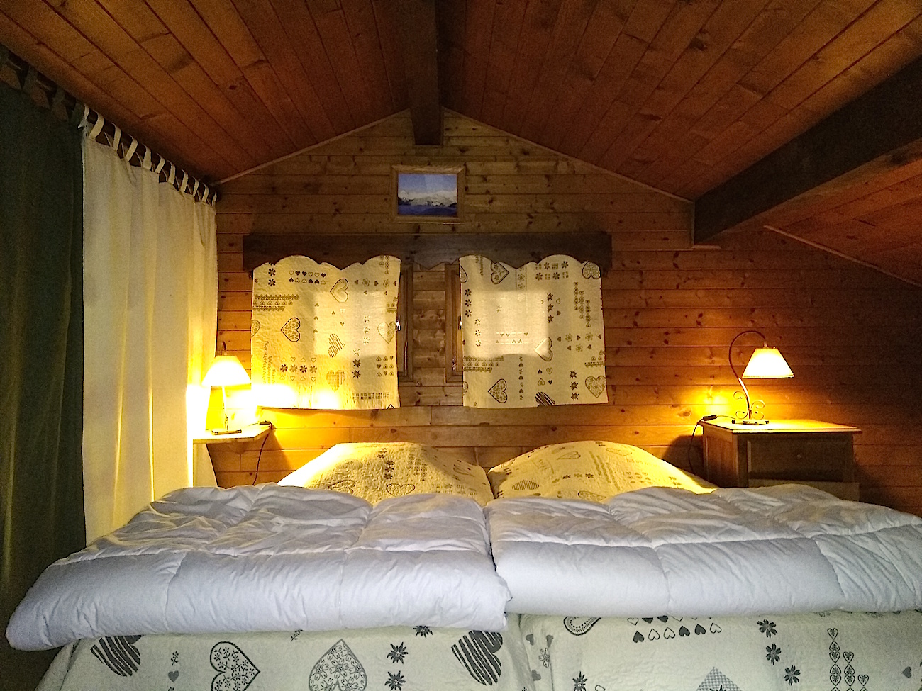 Chambre chalet mezzanine