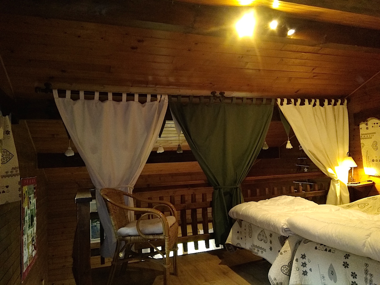 Chambre chalet mezzanine