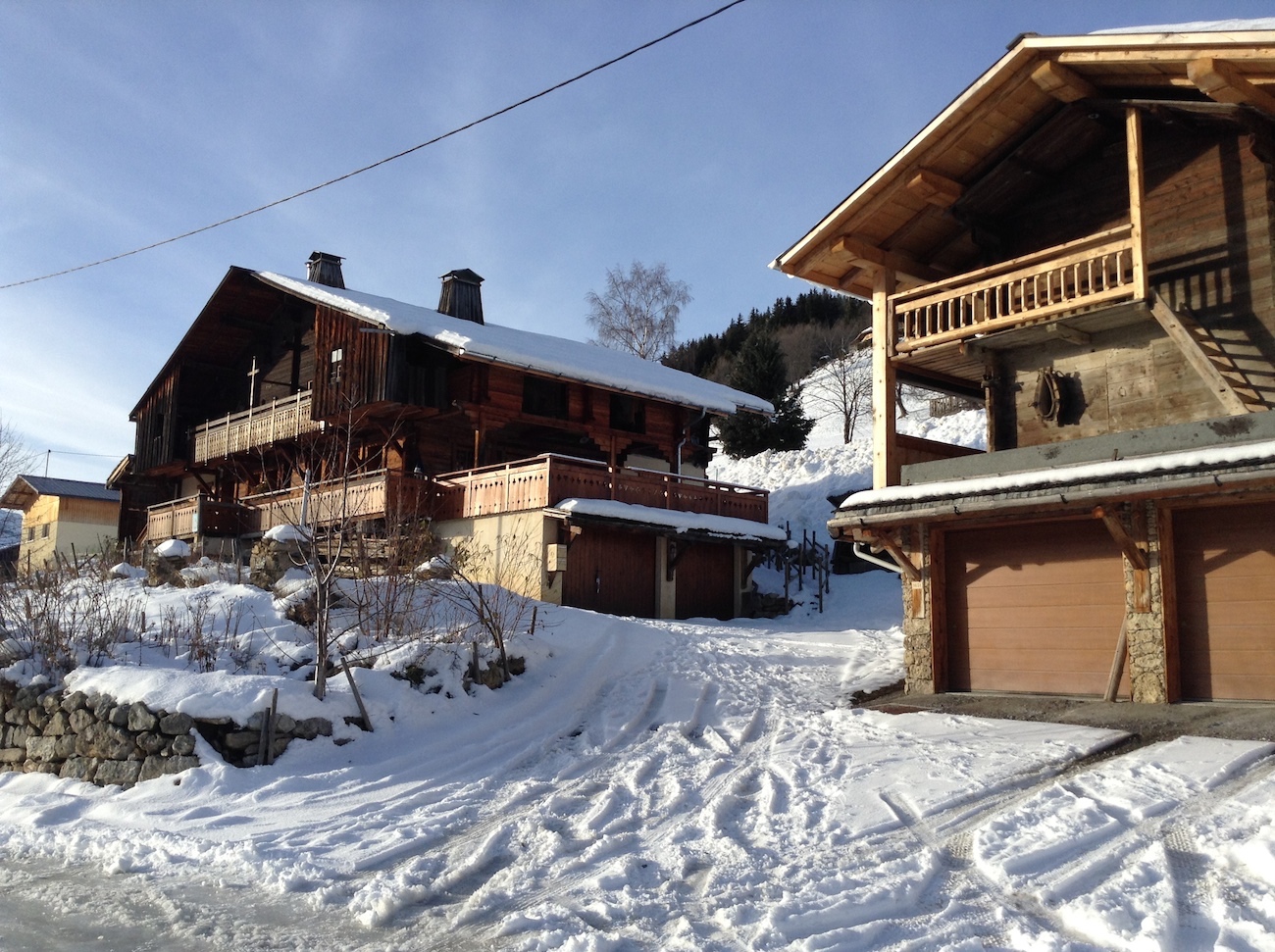 La Ferme des Favrays en Hiver